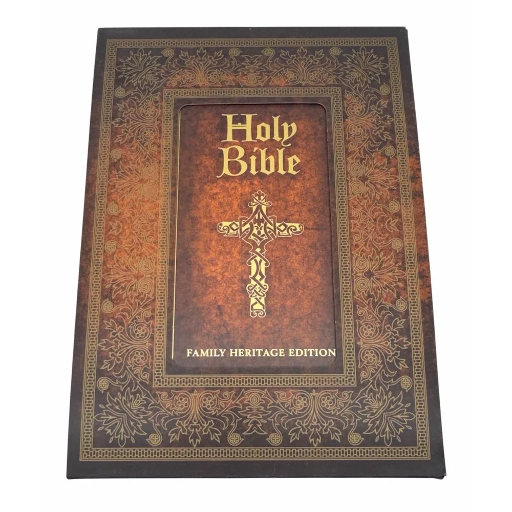 HOLY BIBLE FAMILY HERITAGE EDITION KJV Bible - NEW - Free Shipping